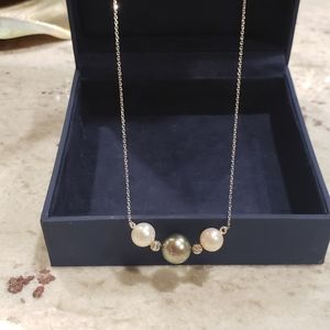 Tahitian & Freshwater Cultured Pearl Necklace